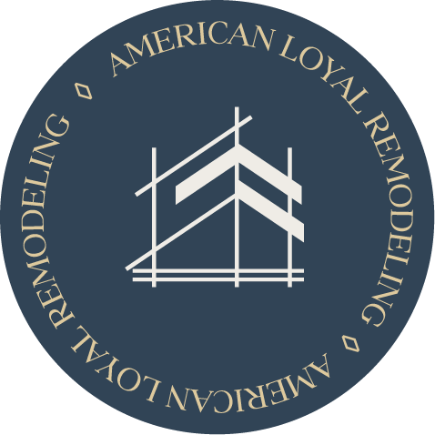 round logo american loyal remodeling